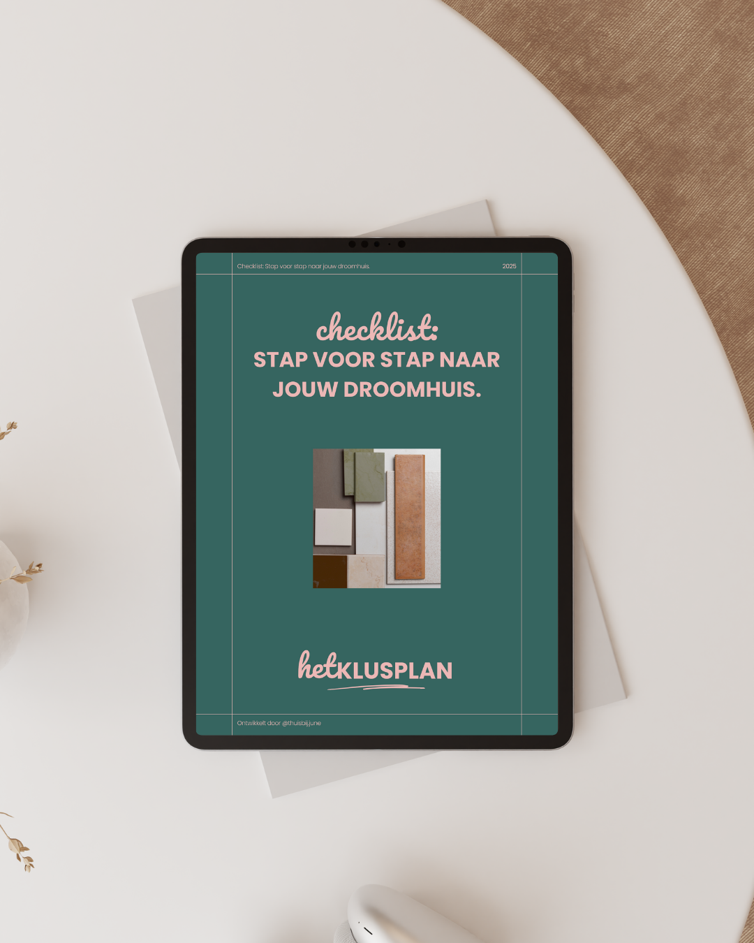 Checklist: stap voor stap naar jouw droomhuis